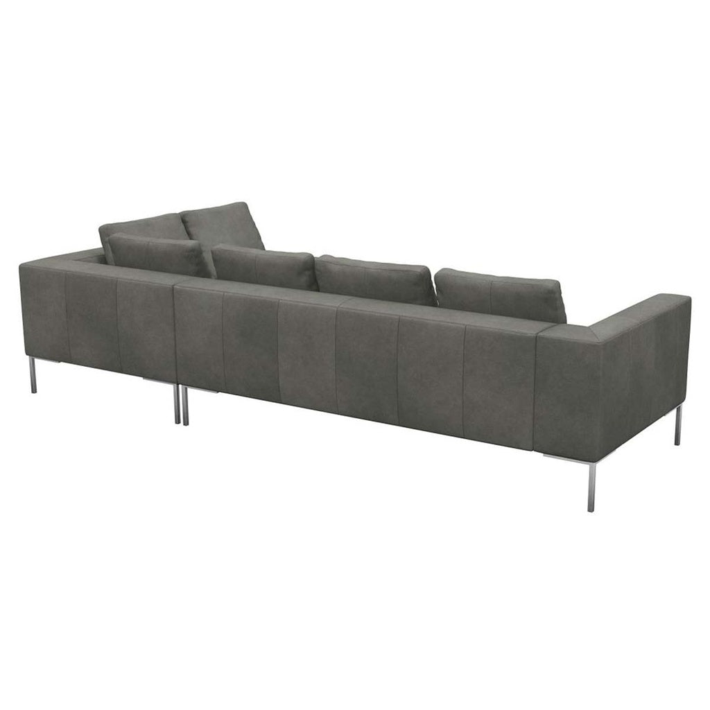 Ecksofa LOANO in Leder Nature