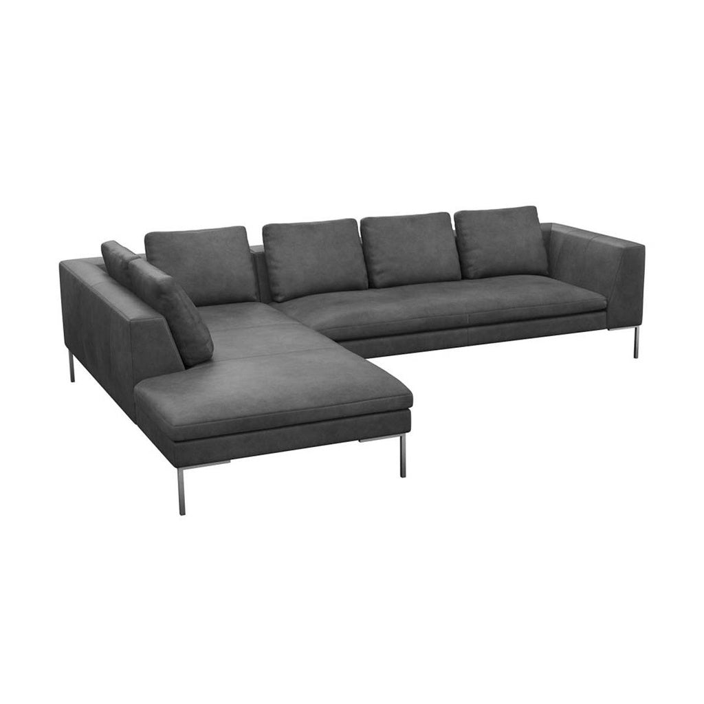 Ecksofa LOANO in Leder Nature