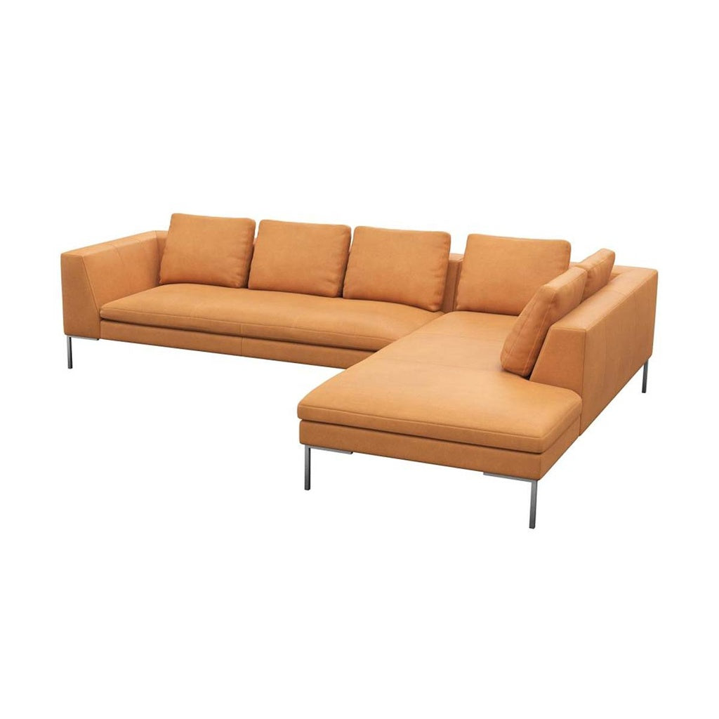 Ecksofa LOANO in Leder Nature