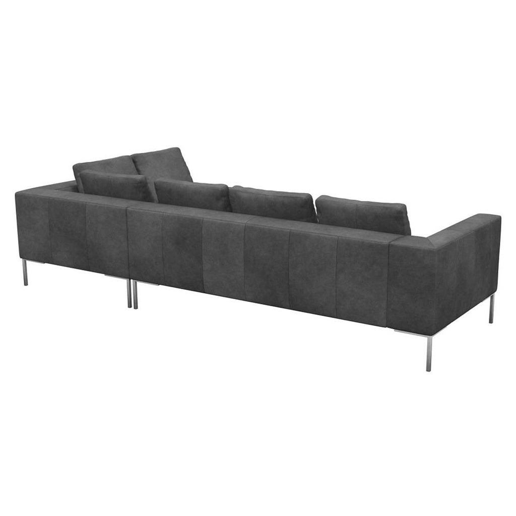 Ecksofa LOANO in Leder Nature