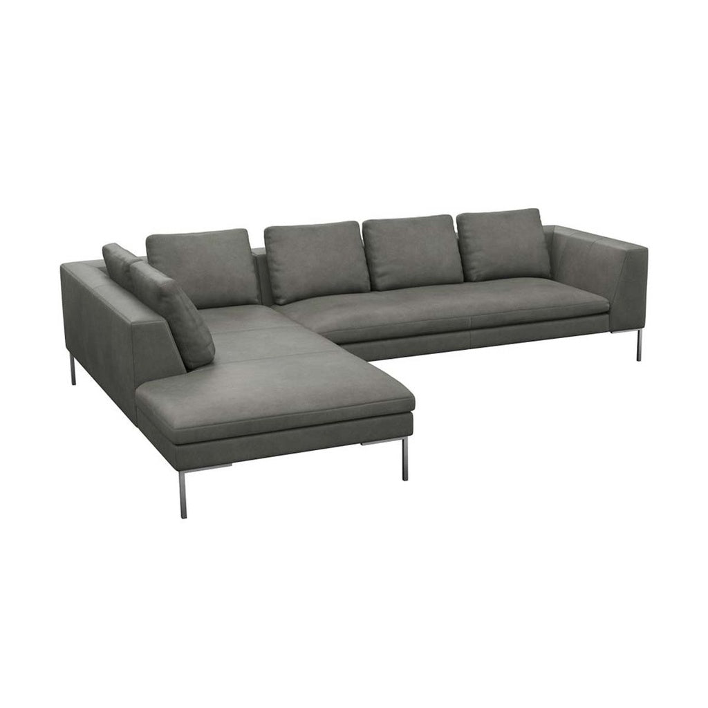Ecksofa LOANO in Leder Nature