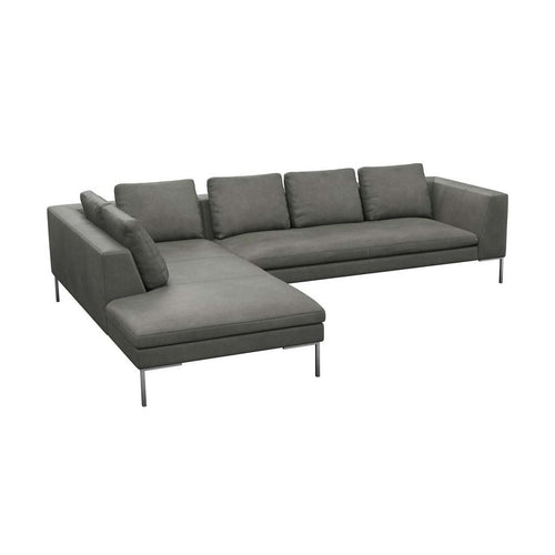 Bild 1 in Galerieansicht laden. Ecksofa LOANO in Leder Nature