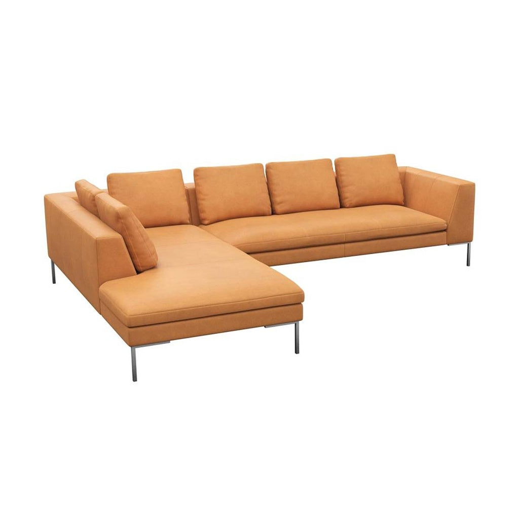 Ecksofa LOANO in Leder Nature