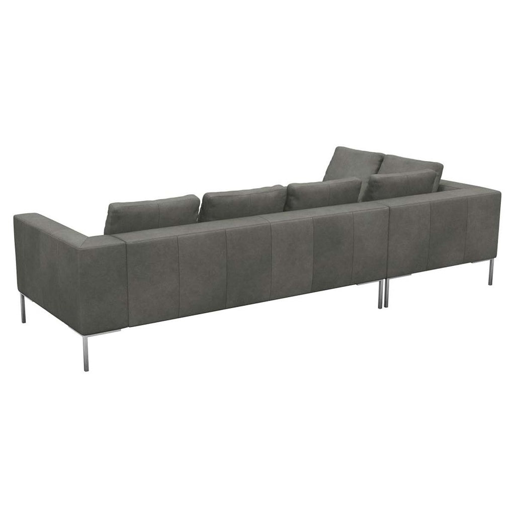 Ecksofa LOANO in Leder Nature