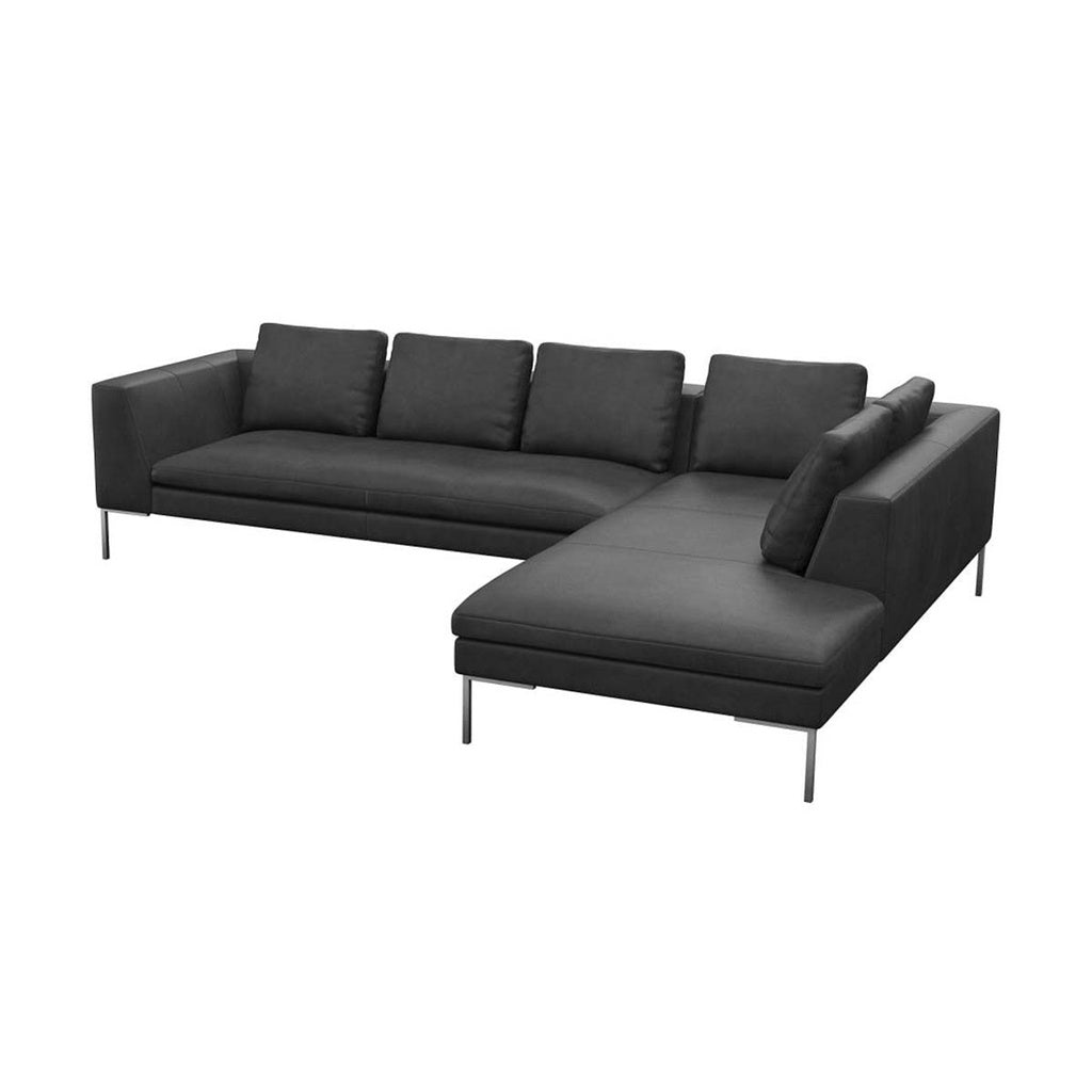 Ecksofa LOANO in Leder Nature