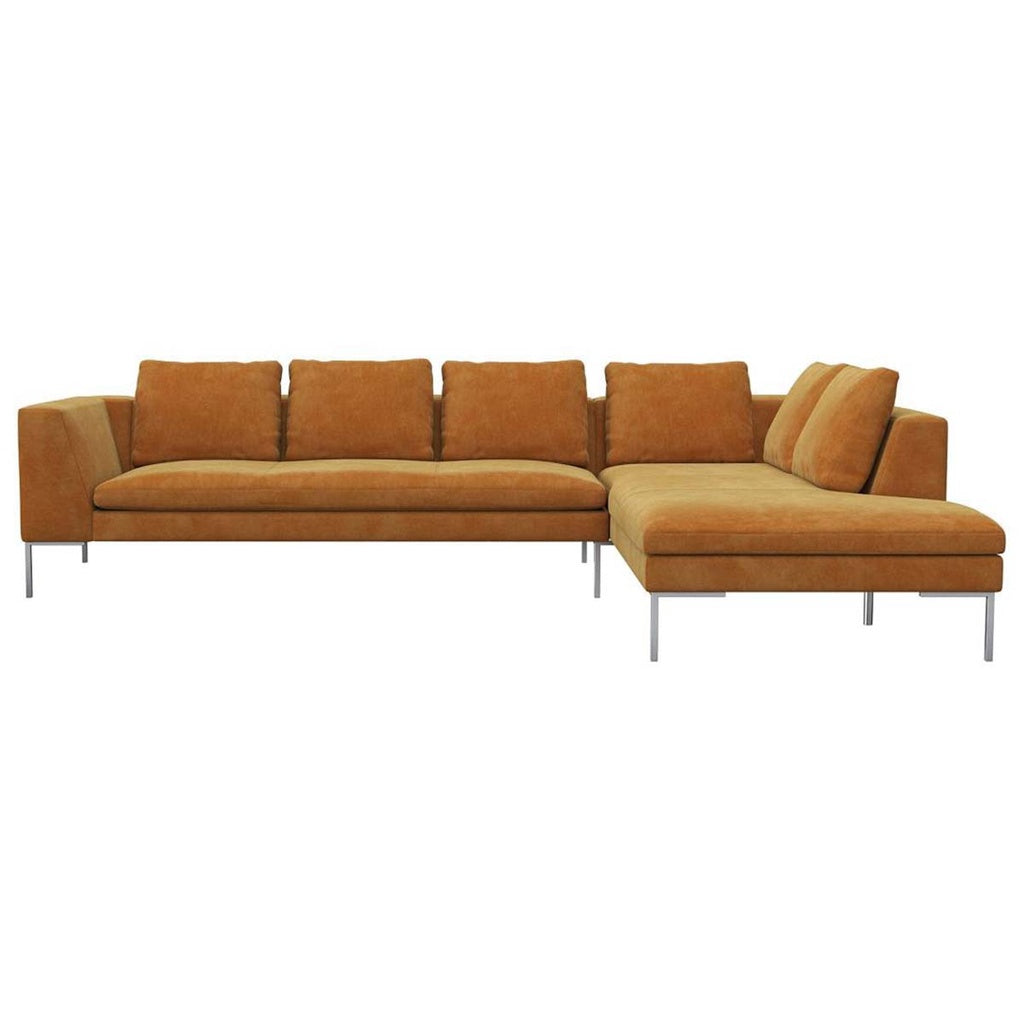 Ecksofa LOANO in Stoff Super Velvet