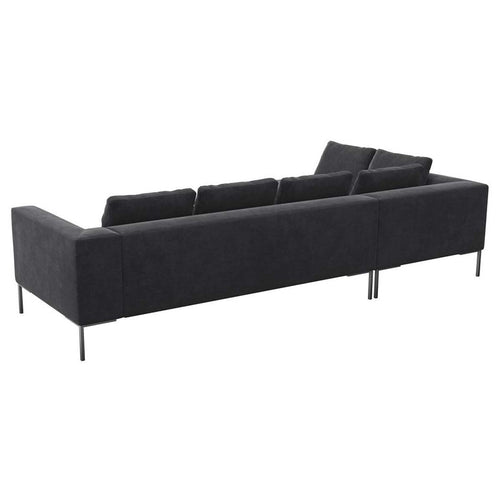 Bild 1 in Galerieansicht laden. Ecksofa LOANO in Stoff Super Velvet