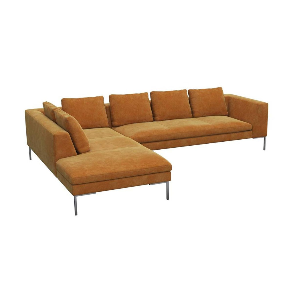 Ecksofa LOANO in Stoff Super Velvet