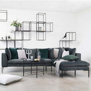 Ecksofa LOANO in Stoff Super Velvet