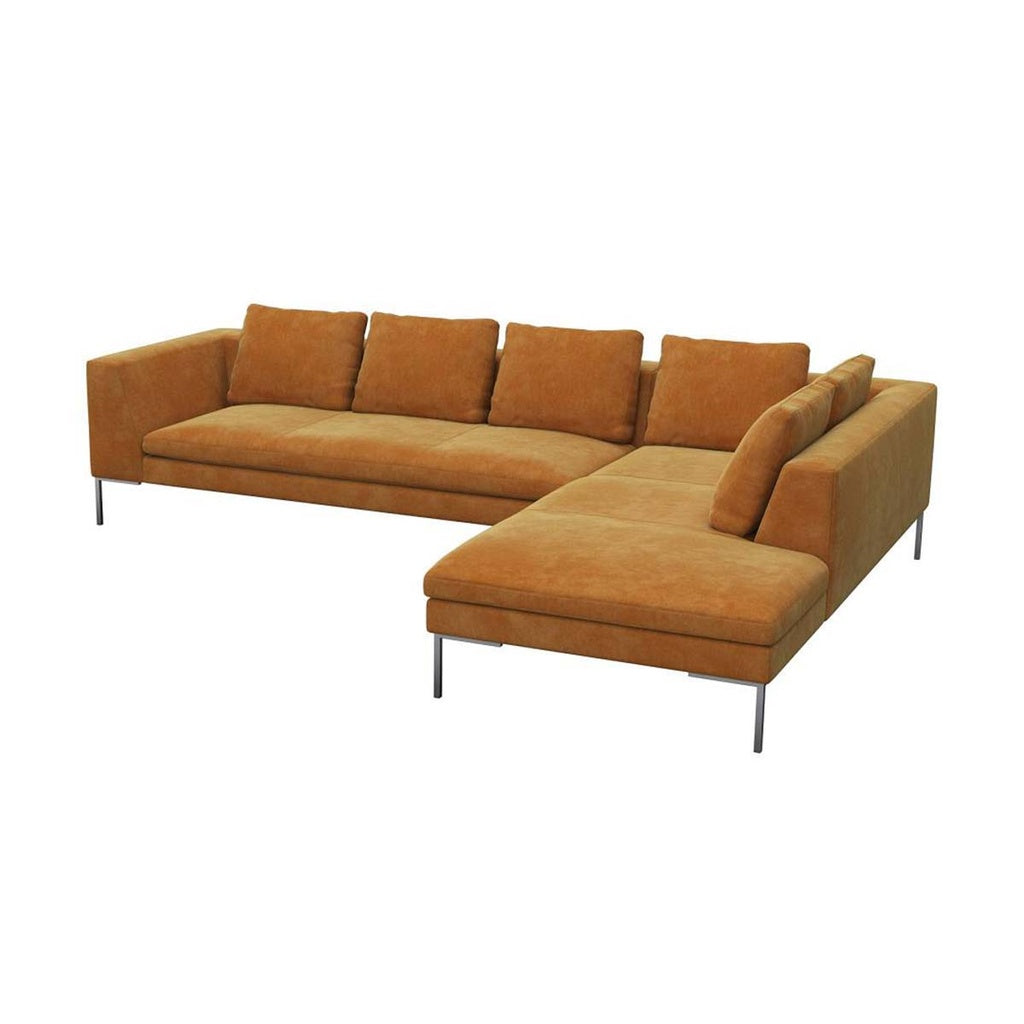 Ecksofa LOANO in Stoff Super Velvet