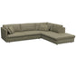Ecksofa Lovane in Stoff Venezia - Ecksofa Stoff