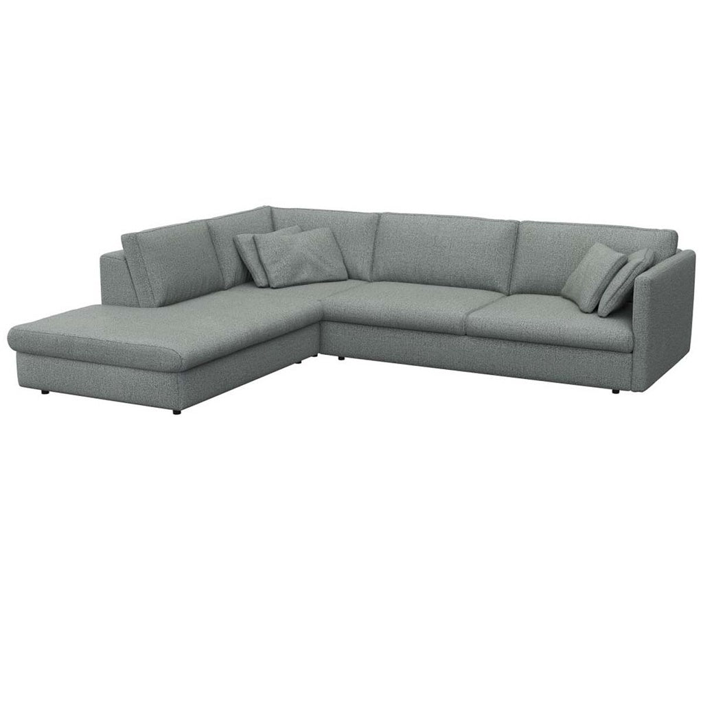 Ecksofa Lovane in Stoff Venezia
