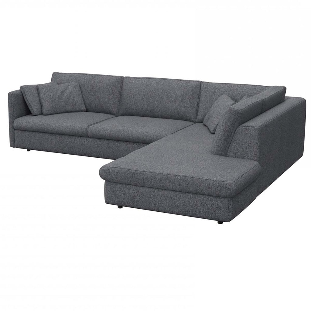 Ecksofa Lovane in Stoff Venezia