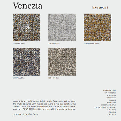 Bild 1 in Galerieansicht laden. Ecksofa Lovane in Stoff Venezia