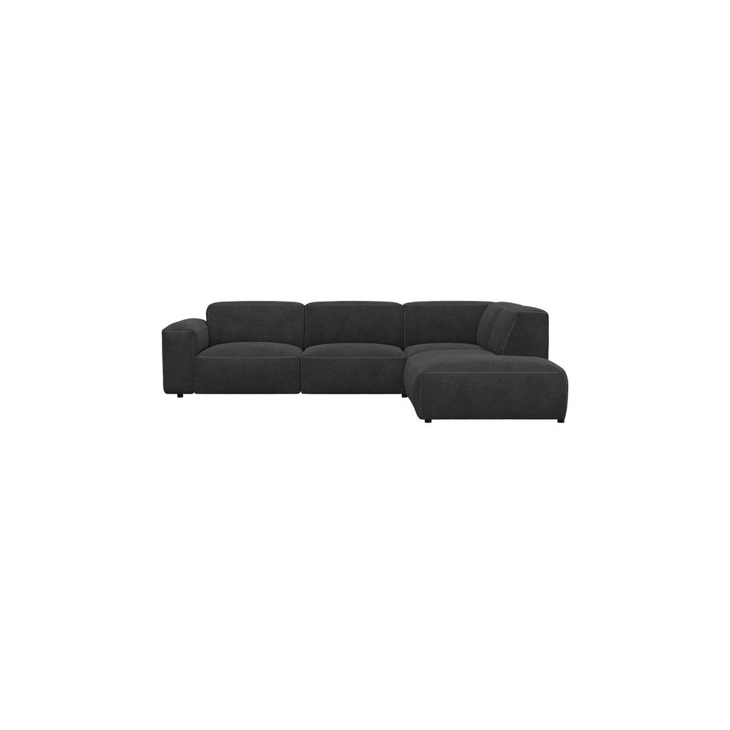 Ecksofa Lucera in Stoff Bormio