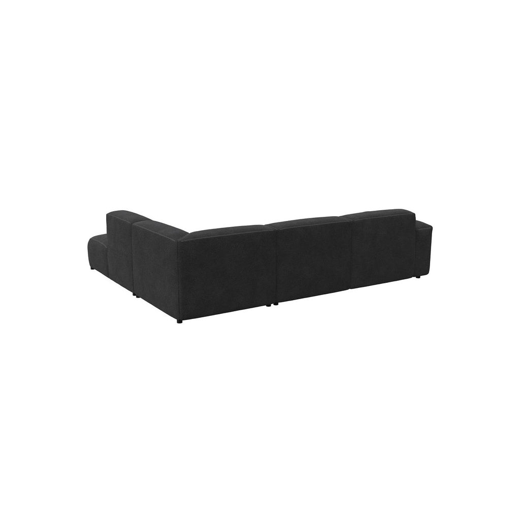 Ecksofa Lucera in Stoff Bormio