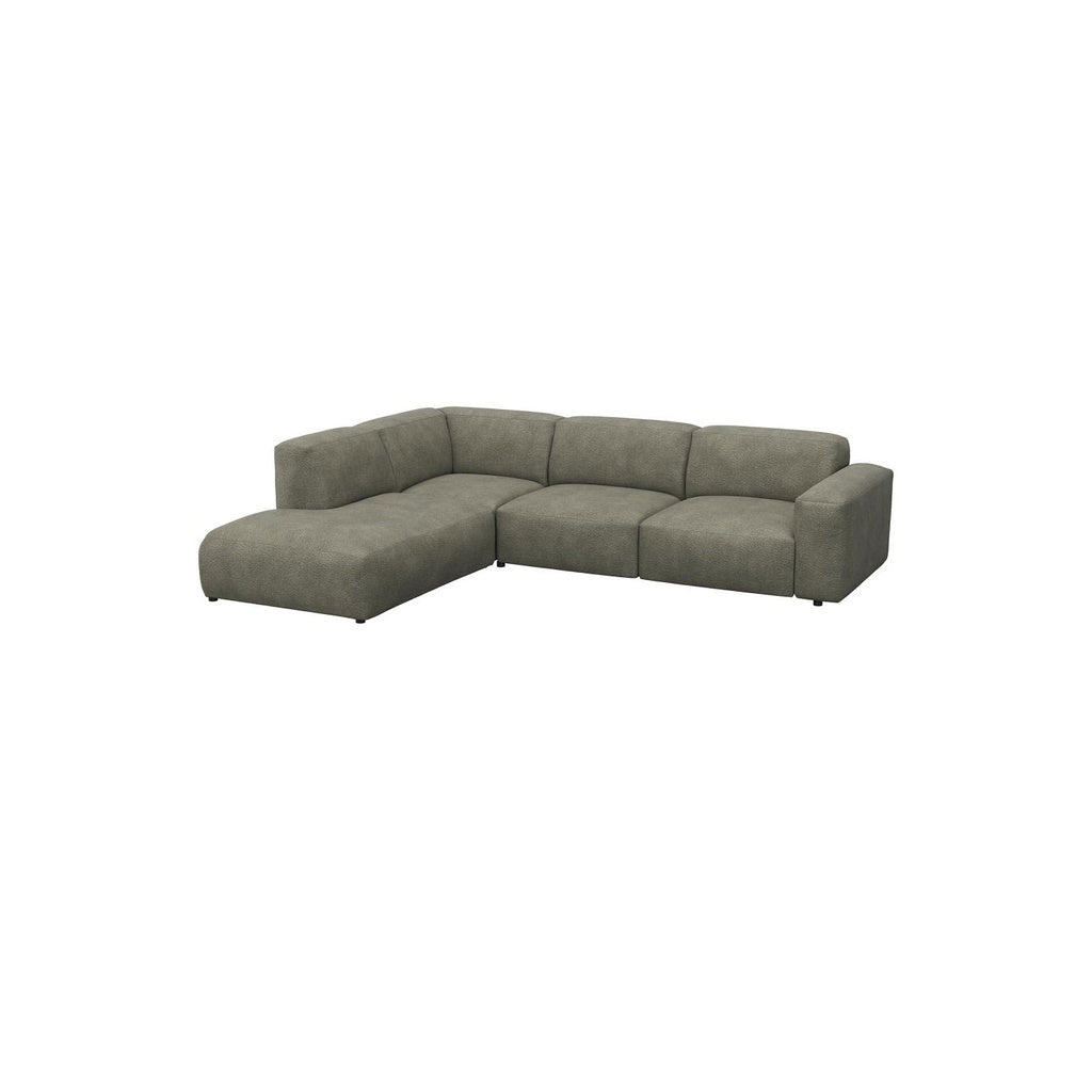 Ecksofa Lucera in Stoff Bormio - Ecksofa Stoff