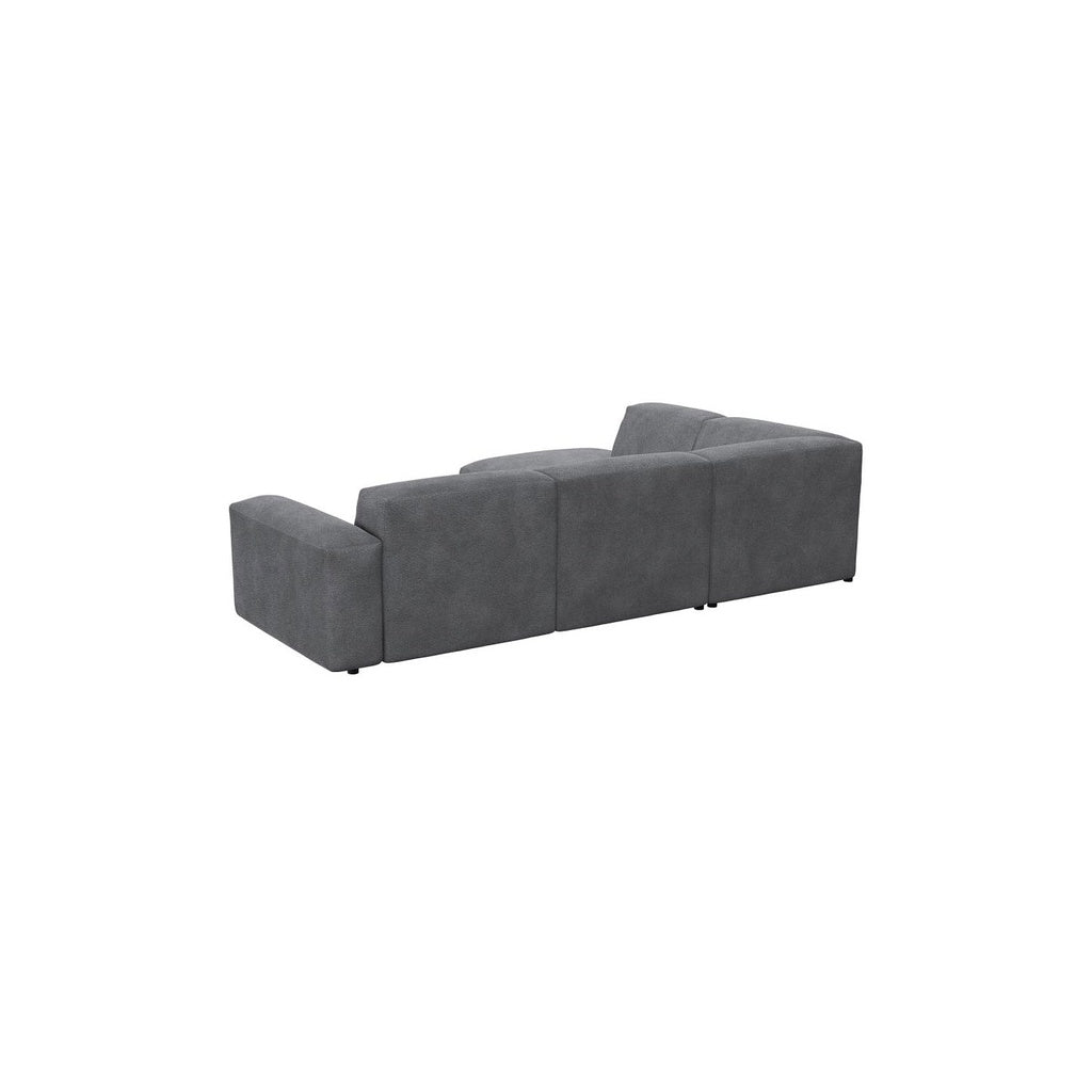 Ecksofa Lucera in Stoff Bormio