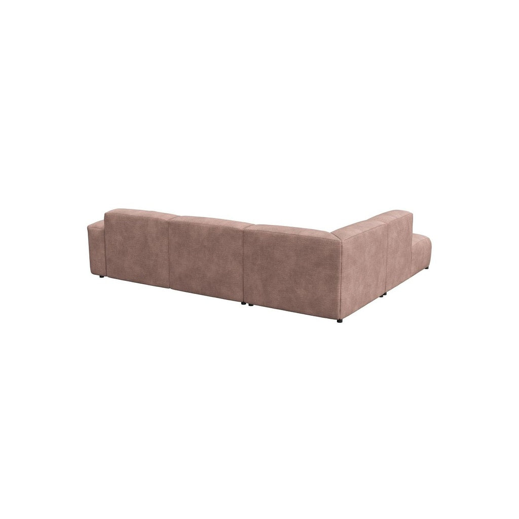 Ecksofa Lucera in Stoff Bormio