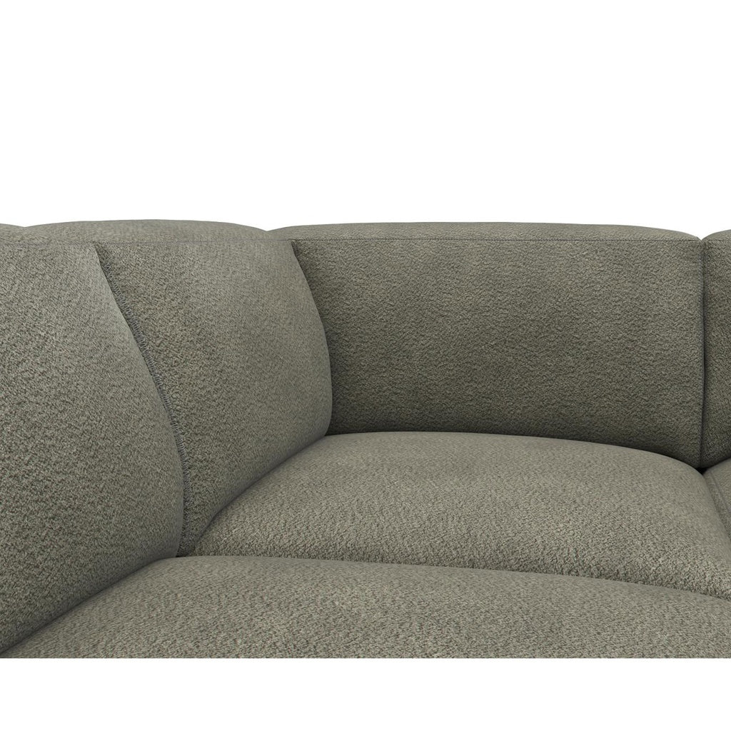 Ecksofa Lucera in Stoff Bormio