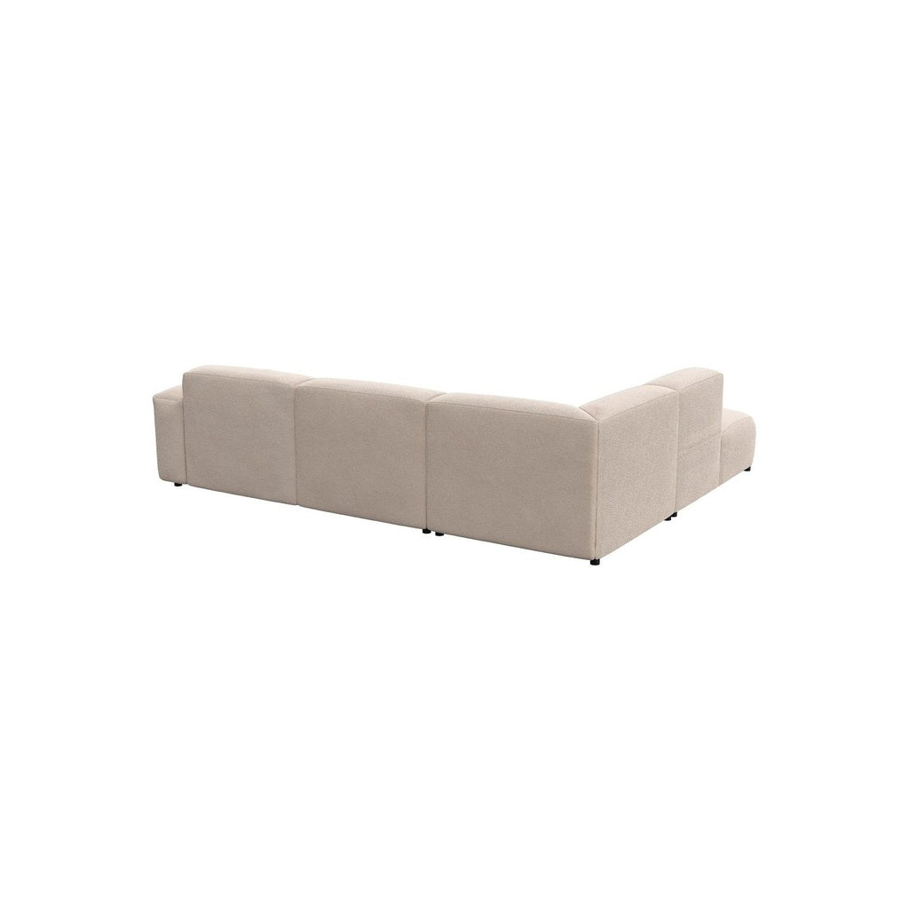 Ecksofa Lucera in Stoff Bormio