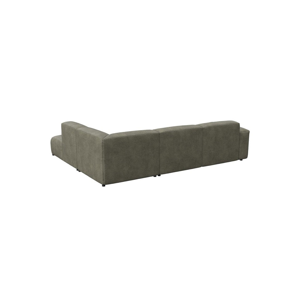 Ecksofa Lucera in Stoff Bormio