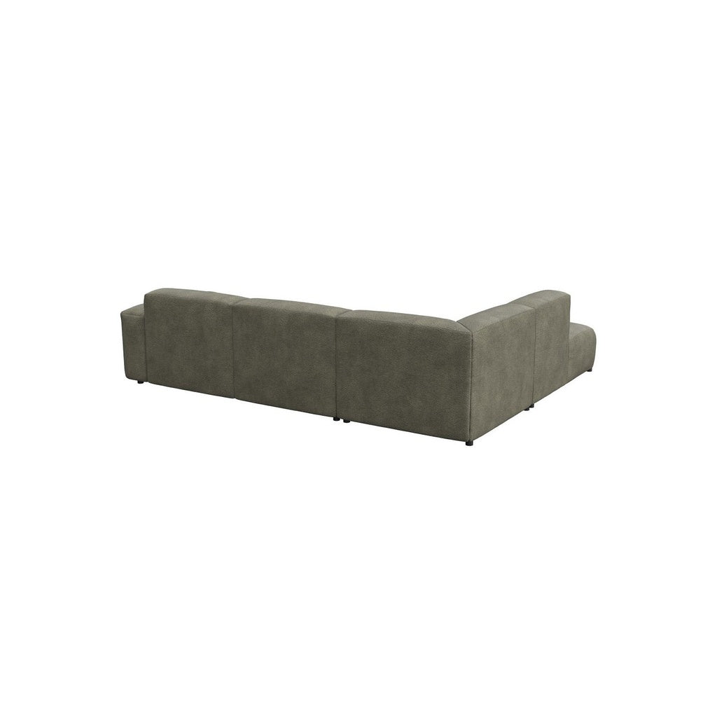 Ecksofa Lucera in Stoff Bormio