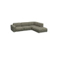 Ecksofa Lucera in Stoff Bormio - Ecksofa Stoff
