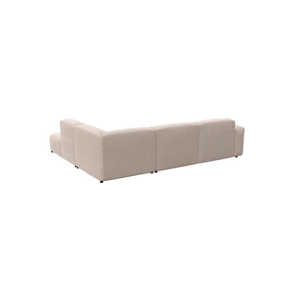 Ecksofa Lucera in Stoff Bormio