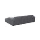 Ecksofa Lucera in Stoff Bormio - Ecksofa Stoff