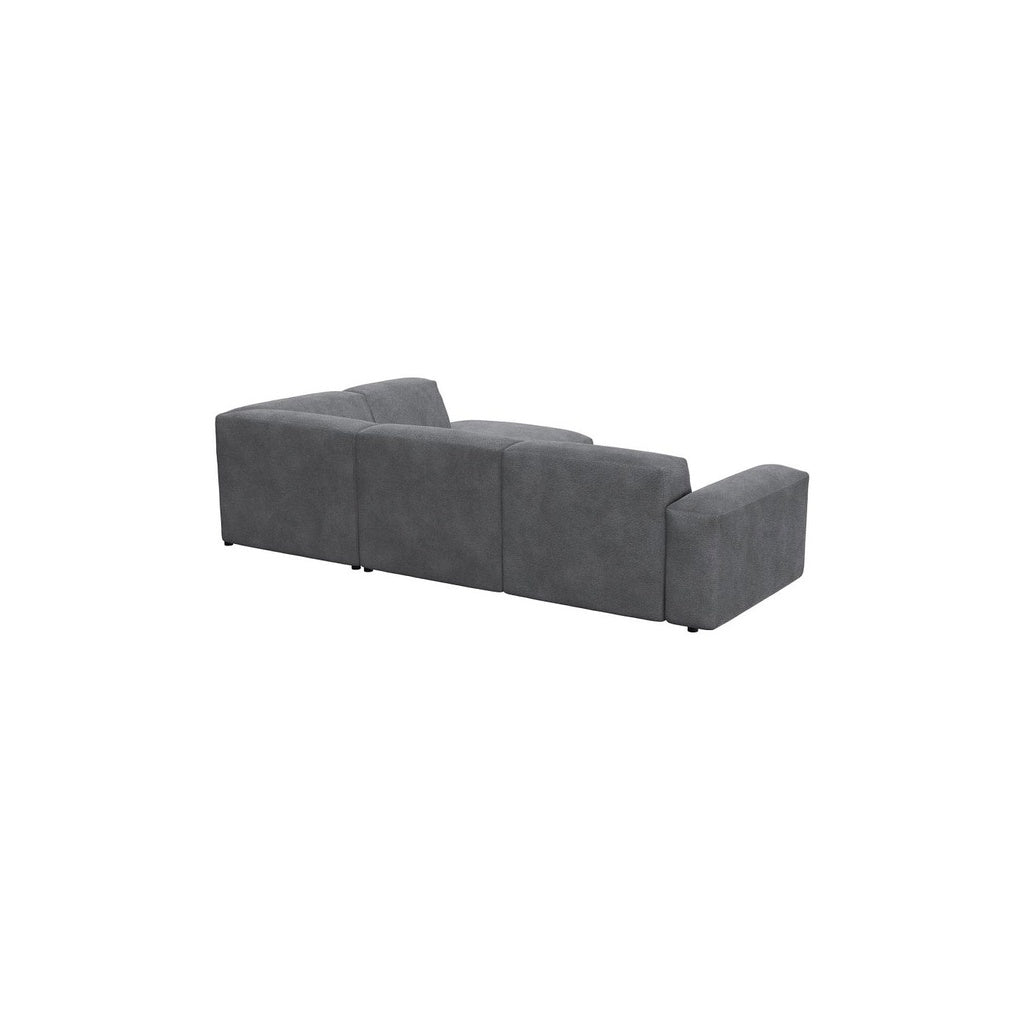 Ecksofa Lucera in Stoff Bormio