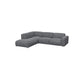 Ecksofa Lucera in Stoff Bormio - Ecksofa Stoff