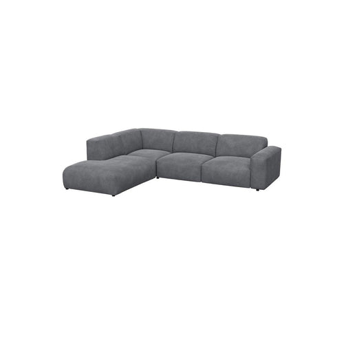 Bild 1 in Galerieansicht laden. Ecksofa Lucera in Stoff Bormio