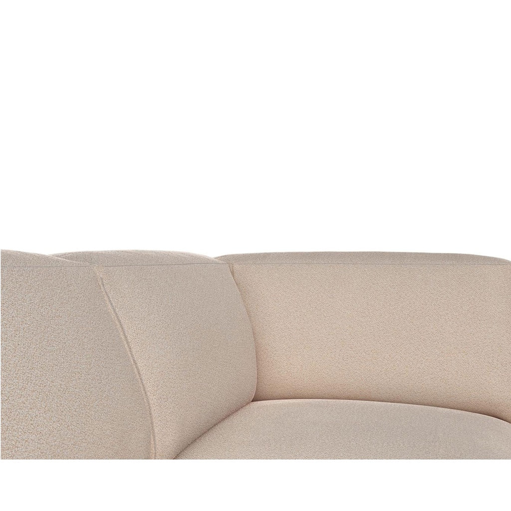 Ecksofa Lucera in Stoff Bormio