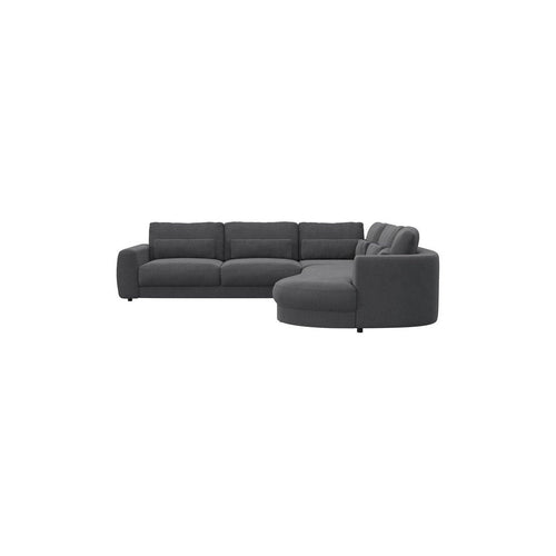 Bild 1 in Galerieansicht laden. Ecksofa Petrone in Stoff Copparo konfigurierbar