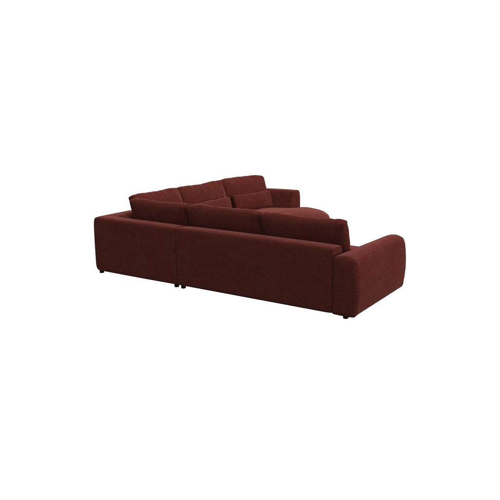 Ecksofa Petrone in Stoff Copparo konfigurierbar