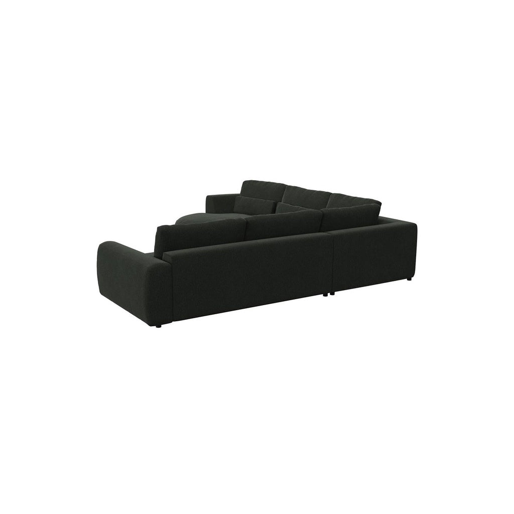 Ecksofa Petrone in Stoff Copparo konfigurierbar