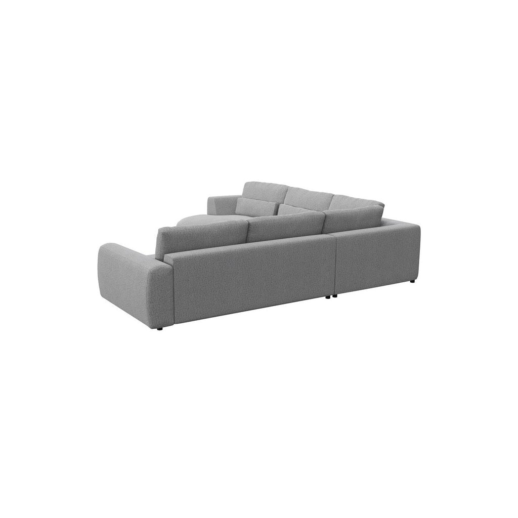 Ecksofa Petrone in Stoff Copparo konfigurierbar