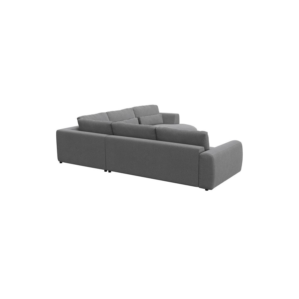 Ecksofa Petrone in Stoff Copparo konfigurierbar