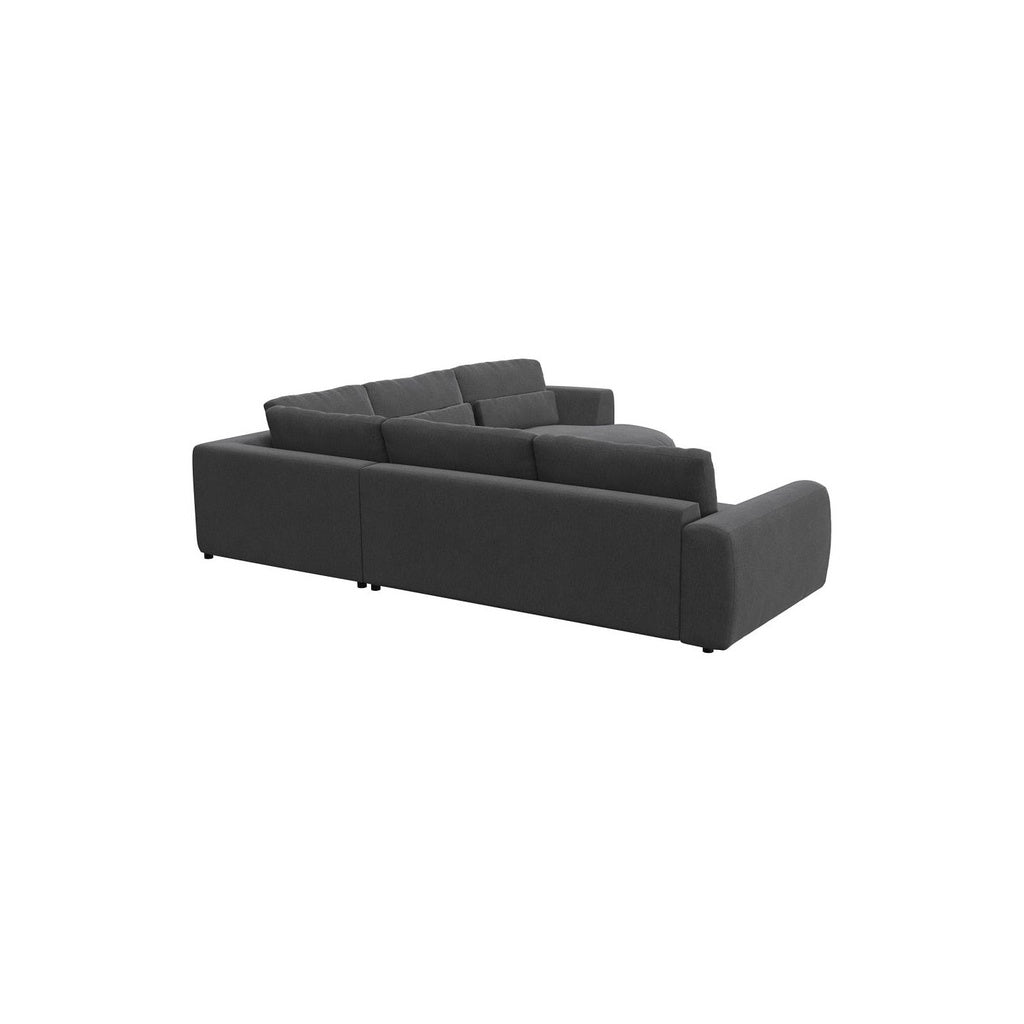 Ecksofa Petrone in Stoff Copparo konfigurierbar