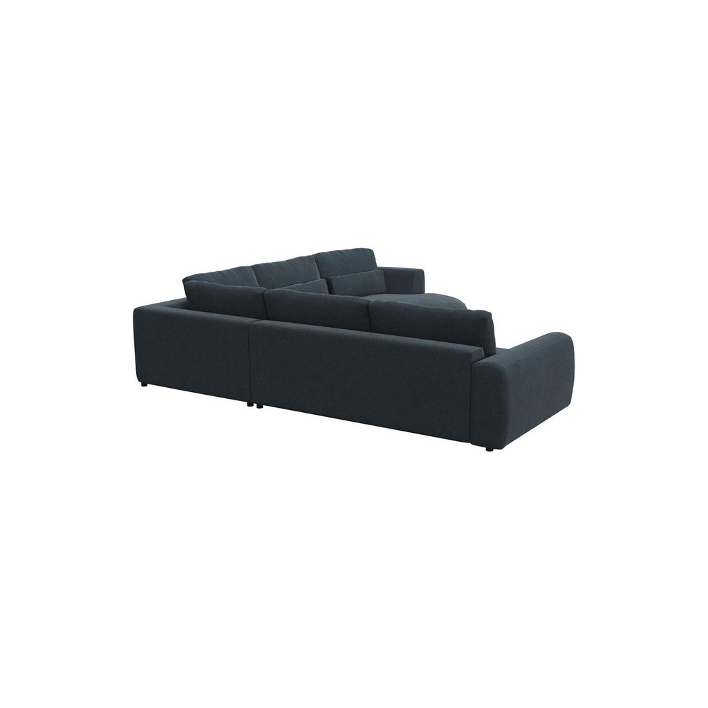Ecksofa Petrone in Stoff Copparo konfigurierbar