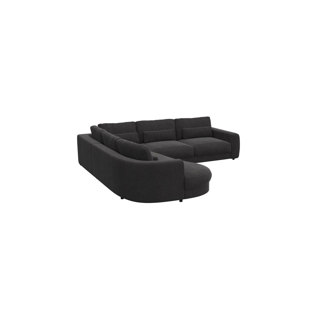 Ecksofa Petrone in Stoff Copparo konfigurierbar