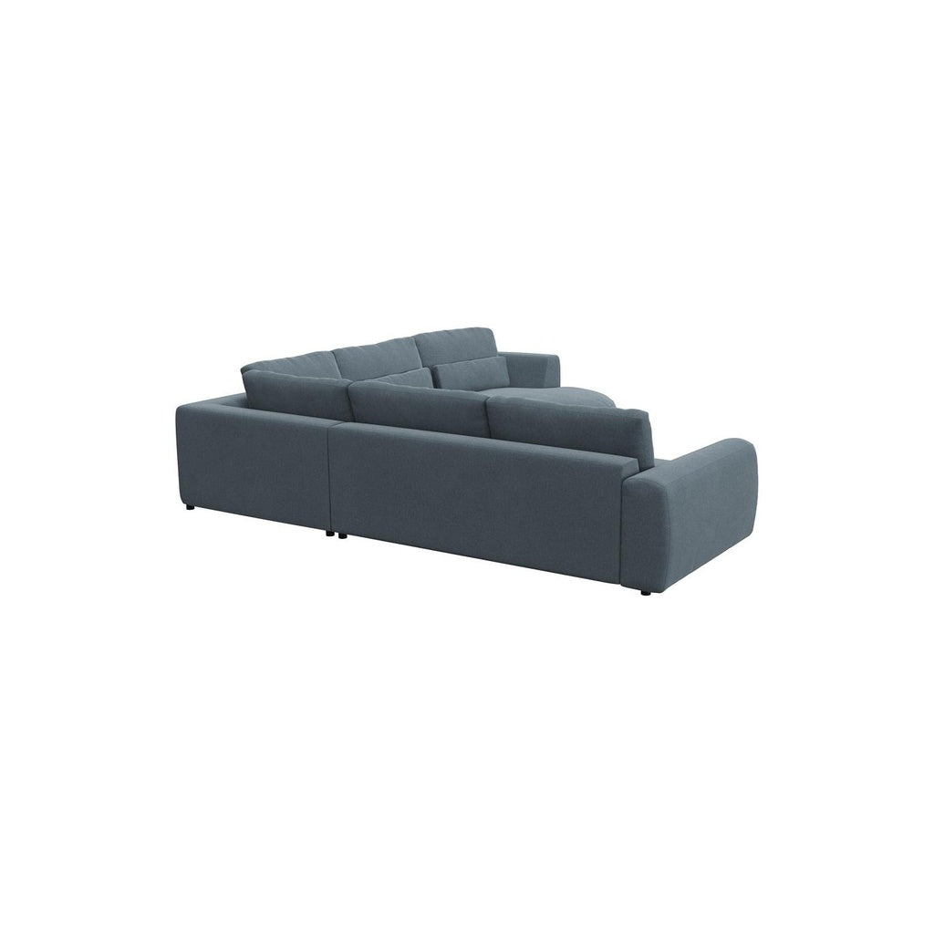 Ecksofa Petrone in Stoff Copparo konfigurierbar
