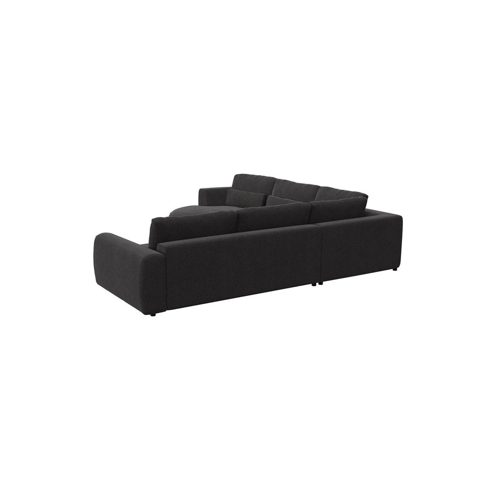 Ecksofa Petrone in Stoff Copparo konfigurierbar