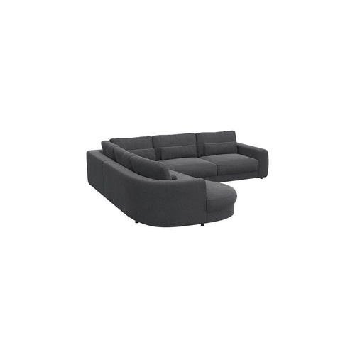 Bild 1 in Galerieansicht laden. Ecksofa Petrone in Stoff Copparo konfigurierbar