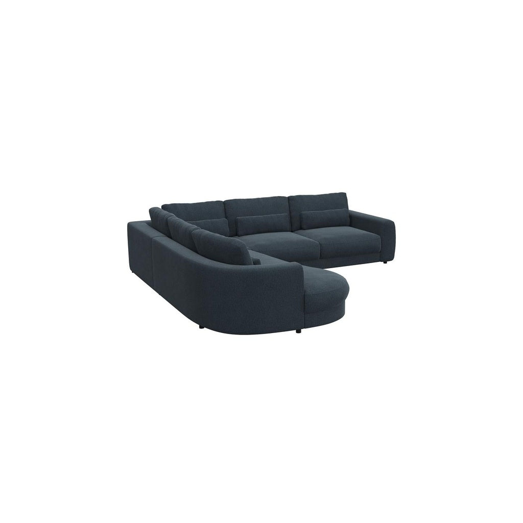 Ecksofa Petrone in Stoff Copparo konfigurierbar