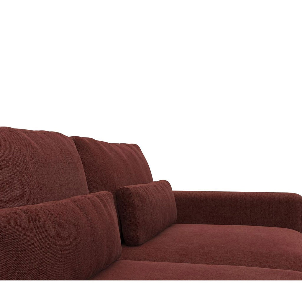 Ecksofa Petrone in Stoff Copparo konfigurierbar