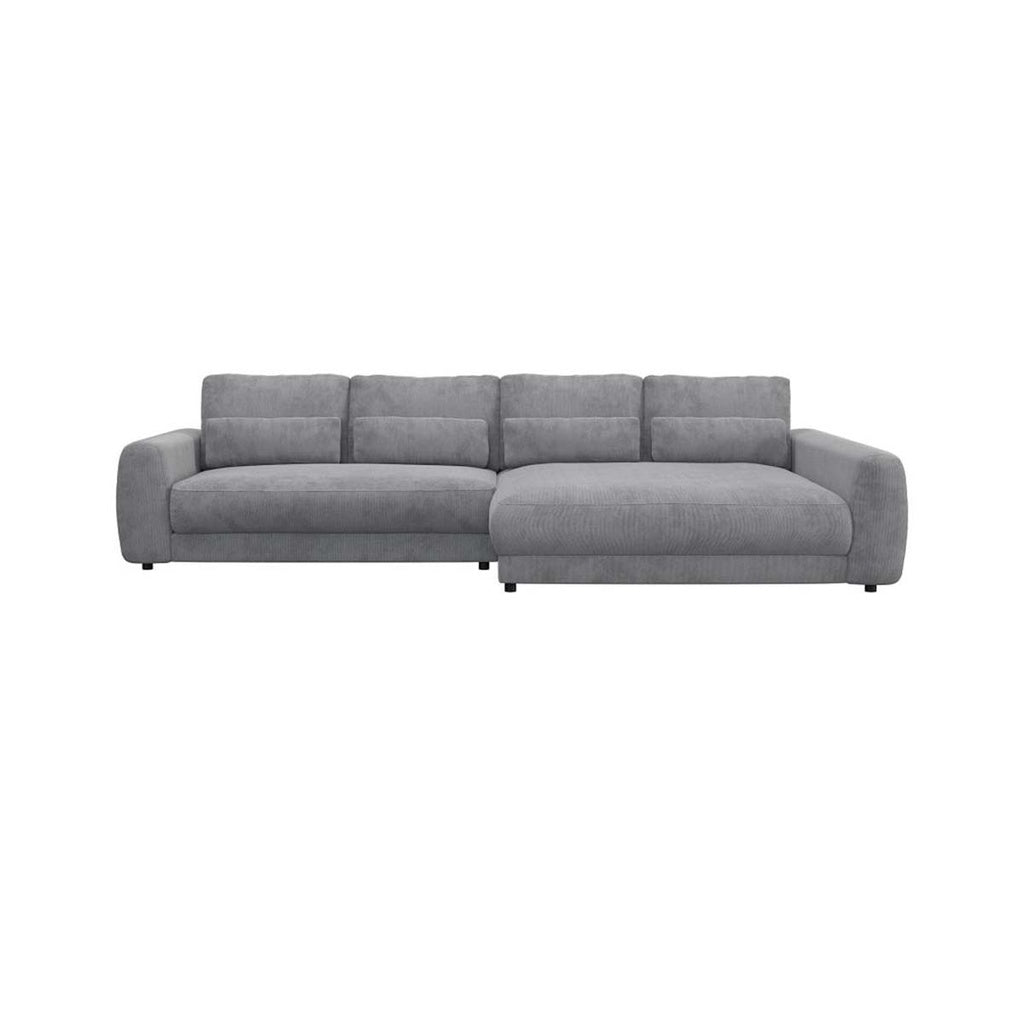 Ecksofa Petrone in Stoff Lima konfigurierbar
