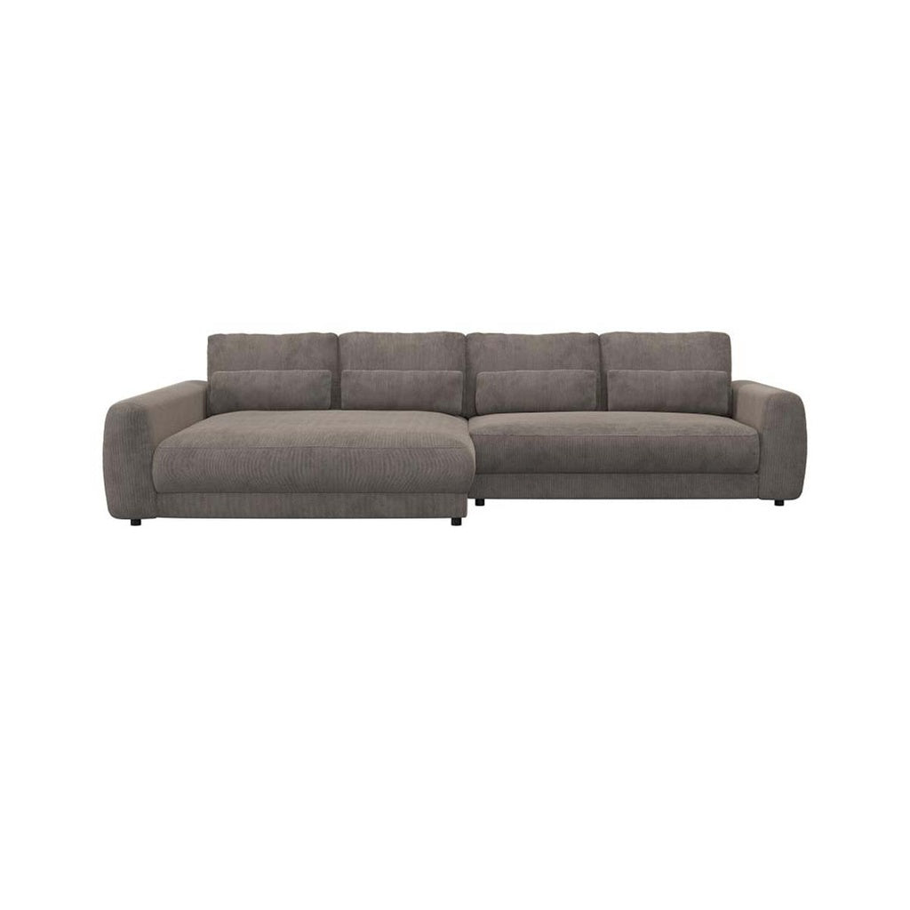 Ecksofa Petrone in Stoff Lima konfigurierbar