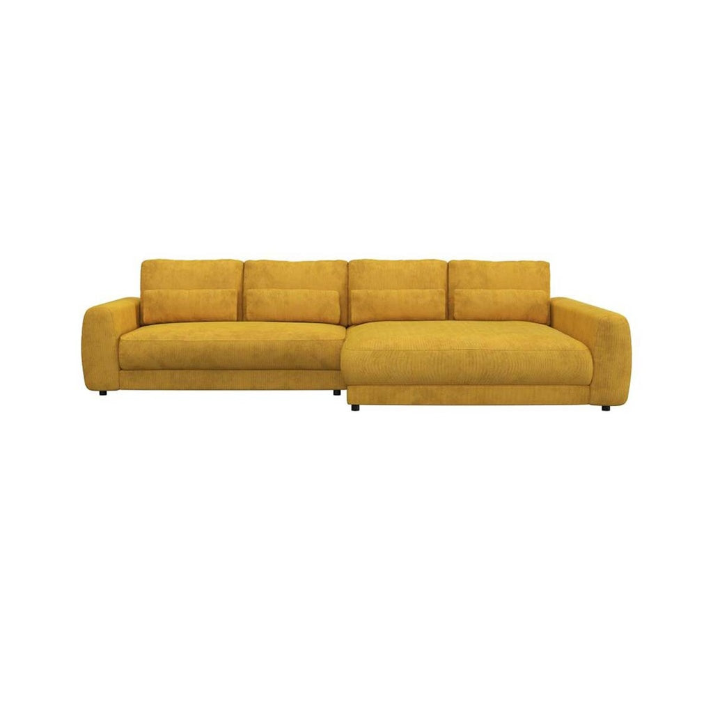 Ecksofa Petrone in Stoff Lima konfigurierbar